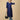 Royal Blue Embroidered Maternity And Nursing Silk Kurta - S Maternity Ethnic Wear