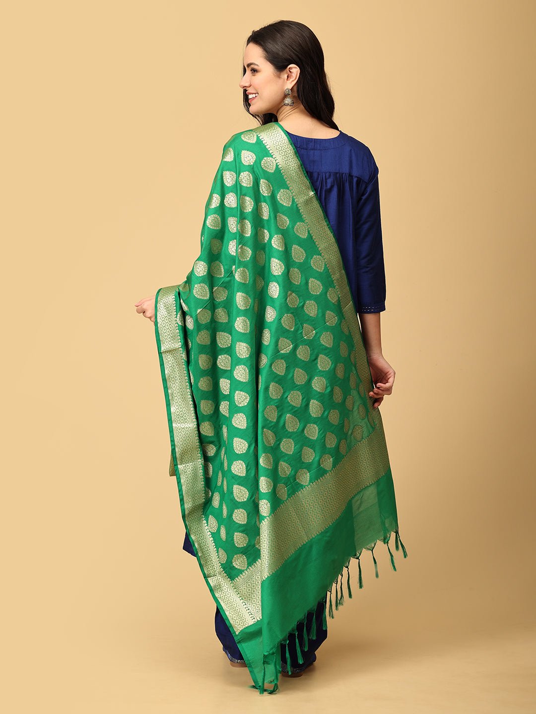 Royal Cosmic Embroidered Maternity And Nursing Silk Kurta Set With Dupatta - MEW - SK - ROYCS - S
