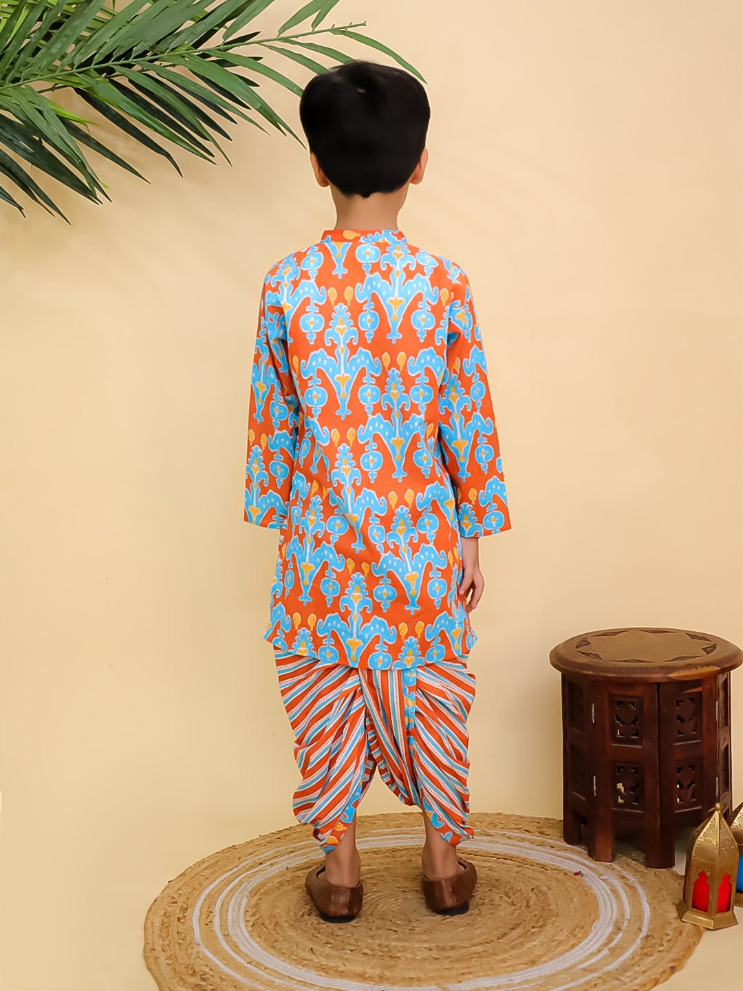 Rustic Roots Boys Dhoti Kurta Set - KES - SC - RUSRD - 0 - 6