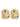 Rusty Jungle - Mittens, Booties and Cap set - MBC - TC - RSTJG