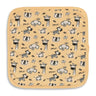 Rusty Jungle - Napkin - Pastel Orange Burp Cloth