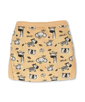 Rusty Jungle - Nappy - Pastel Orange Reusable Cloth Diaper