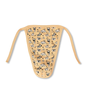Rusty Jungle - Nappy - Pastel Orange Reusable Cloth Diaper