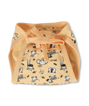 Rusty Jungle - Nappy - Pastel Orange Reusable Cloth Diaper