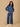 Blue Daylight Denim Women's Culotte Trousers - Women's Bottoms