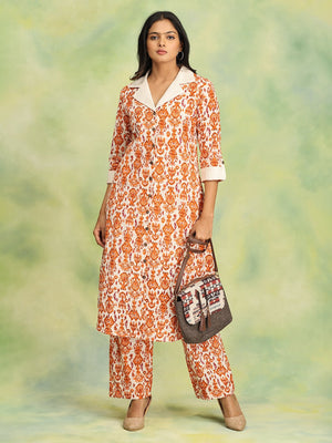 S Indie Tangerine Women's Co Ord Set - Women's Co - ord Set