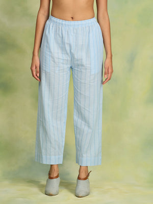 S Sky Serenade Women's Handloom Co - ord Set - Women's Co - ord Set