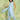 S Sky Serenade Women's Handloom Co - ord Set - Women's Co - ord Set