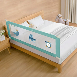 Safe-O-Kid 1 Side Bed Rail 6FT Green | The Mom Store - Bed Rails