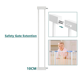 Safe-O-Kid -10CM Safety Gate Extension- White & Blue - Safety Gate