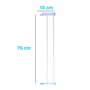 Safe-O-Kid -10CM Safety Gate Extension- White & Blue - Safety Gate
