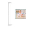 Safe - O - Kid - 10CM Safety Gate Extension - White & Blue - SOK8CAR13001