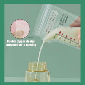 Safe - O - Kid 200ml Breast Milk Storage Bags (Pack of 30) – BPA - Free, Leak - Proof - Breastmilk Storage Bag