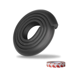 Safe-O-Kid 2MTR Edge Guard- Black - Soft Corner Guard