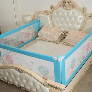 Safe-O-Kid 3 Side Bed Rails 6FT Blue | The Mom Store - Bed Rails