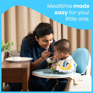 Safe-O-Kid 4-in-1 Baby High Chair Blue - Baby Feeding Gear