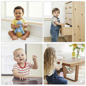 Safe-O-Kid 5m Edge Corner Guard Beige - Baby Bumper Set