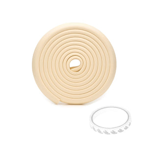 Safe-O-Kid 5m Edge Corner Guard Beige - Baby Bumper Set