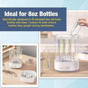 Safe-O-Kid 6 Bottle Advanced Sterilizer | The Mom Store - Bottle Sterilizer