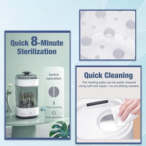 Safe-O-Kid 6 Bottle Advanced Sterilizer | The Mom Store - Bottle Sterilizer