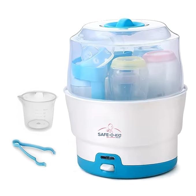 Safe - O - Kid® 6 Bottles Advanced Sterilizer for Feeding Bottles - SOK9STERIL01