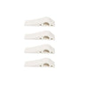 Safe - O - Kid - Anti - Slip Multi - Surface TPR Door Stopper - Pack of 4 White - SOK9LOCDRST001