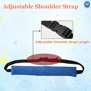 Safe-O-Kid- Baby Chair Safety Seat Strap Baby, Seat Belt for Travel/Home- Blue - Baby Safety
