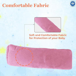 Safe-O-Kid- Baby Chair Safety Seat Strap, Seat Belt for Travel/Home - Pink - Baby Safety
