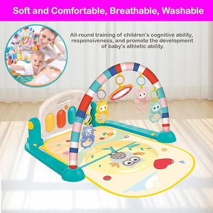 Safe-O-Kid Baby Play Mat Gym Yellow | The Mom Store - Play Gym