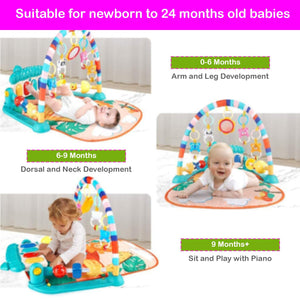 Safe-O-Kid Baby Play Mat Gym Yellow | The Mom Store - Play Gym