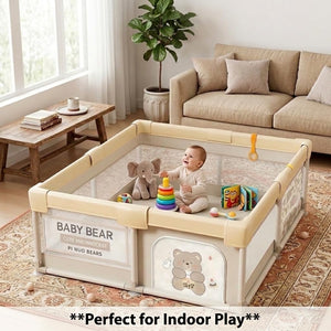 Safe-O-Kid Baby Playpen 120x180 cm with 50 Balls - Activity