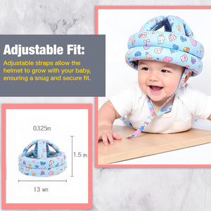 Safe-O-Kid Baby Safety Helmet Blue - Baby & Toddler