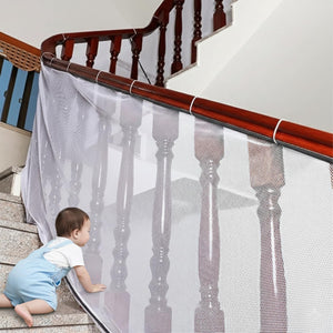 Safe-O-Kid- Baby Safety Net- White (Pack of 1) - Baby Safety