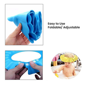 Safe-O-Kid, Baby Shampoo Cap Head Protector-Yellow (Pack of 1) - Bathing Essentials