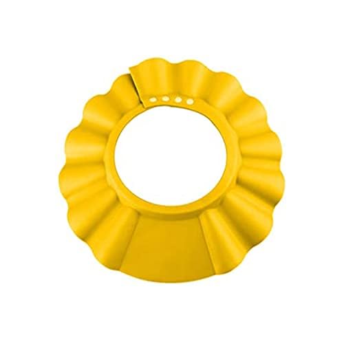 Safe - O - Kid, Baby Shampoo Cap Head Protector - Yellow (Pack of 1) - SOK9SCAPS01