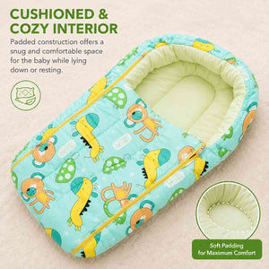 Safe-O-Kid Baby Sleeping & Carry Nest Green - Baby Nests