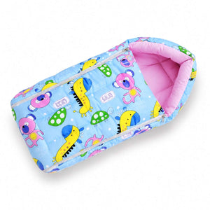 Safe-O-Kid Baby Sleeping & Carry Nest with Zipper (0-6 Months) - Baby Nests