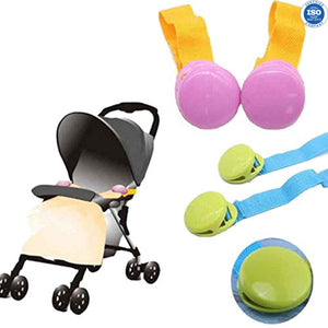 Safe-O-Kid Baby Stroller Blanket Clips Pink | The Mom Store - Baby Stroller Accessories