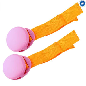 Safe-O-Kid Baby Stroller Blanket Clips Pink | The Mom Store - Baby Stroller Accessories