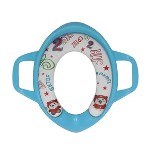 Safe-O-Kid Blue Cushioned Potty Seat - Potty Seat