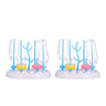 Safe - O - Kid - Bottle Drying Rack - White (Pack of 2) - SOK9FEDDRY102