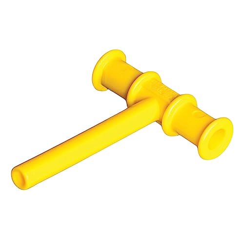 Safe - O - Kid , BPA - free silicone Chewy Tube - Yellow - SOK9CAR18P009