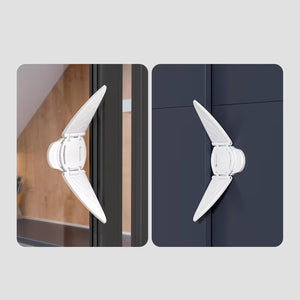 Safe-O-Kid- Butterfly Shaped Sliding Door/Window Lock (Pack of 4) - Baby Safety