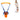 Safe - O - Kid - Child Walking Harness Safety Belt - (Orange & Blue) - SOK9TRA1P101