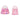 Safe - O - Kid Cotton Baby Mattress Set with Pillow & Mosquito Net – Pink - Baby Mosquito Net Portable Bed