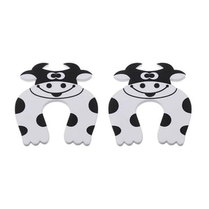 Safe-O-Kid Cow Finger Pinch Guard Pack of 2 - Door Stopper