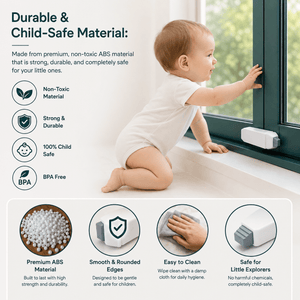 Safe-O-Kid Door Stopper Pack of 2 - Door Guard