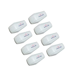 Safe - O - Kid - Drawer Door Guard/Lock - White (Pack of 8) - SOK9LOCMD001