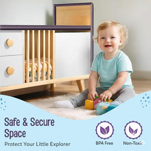 Safe-O-Kid, Edge Guards 5 Meter with 3M Adhesive- Brown (Pack of 1) - Soft Corner Guard