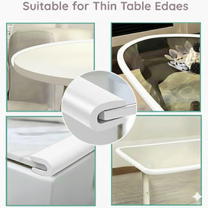 Safe-O-Kid, Edge Guards 5Meter with 3M Adhesive- White (Set of 1) - Soft Corner Guard